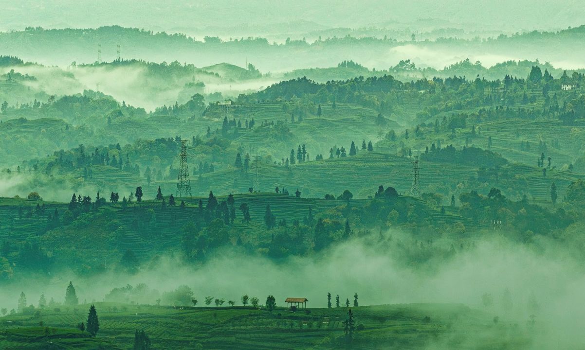 Mengding Mountain in Sichuan